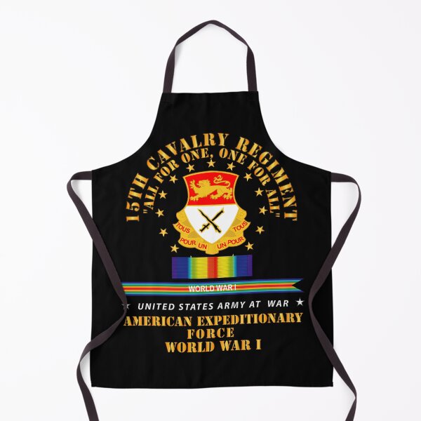 Item preview, Army - 15th Cavalry Regiment - All for One - AEF w SVC WWI designed and sold by Military Insignia Products.