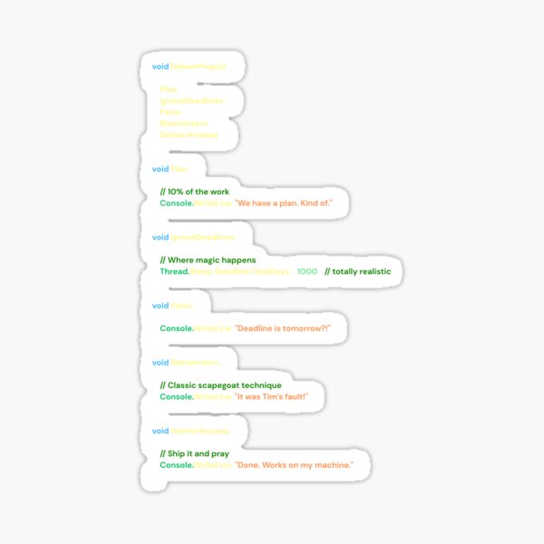 Item preview, The Perfect Project Plan – Developer Edition designed and sold by gesund-ecke-art.