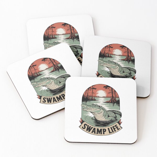 Item preview, Swamp Life Alligator Camo Florida Everglades Swamp Humor Hunting designed and sold by i-longmanshop.
