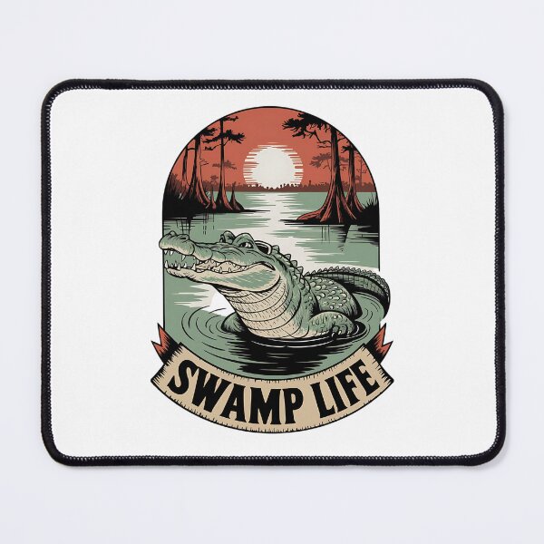 Item preview, Swamp Life Alligator Camo Florida Everglades Swamp Humor Hunting designed and sold by i-longmanshop.