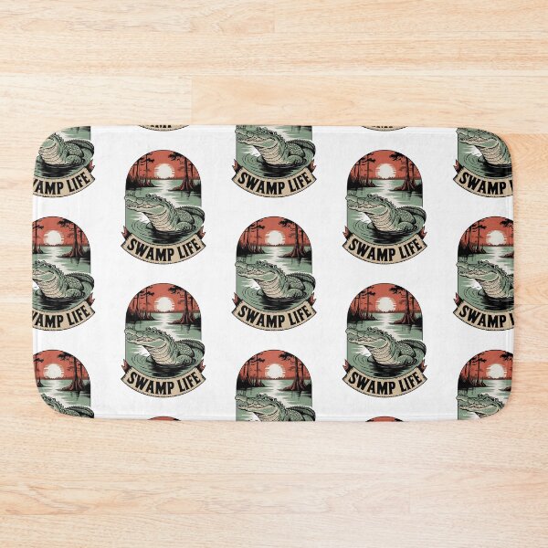 Item preview, Swamp Life Alligator Camo Florida Everglades Swamp Humor Hunting designed and sold by i-longmanshop.
