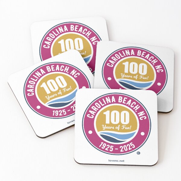 Item preview, Carolina Beach NC 100th Year Anniversary (Color) designed and sold by LoveNC.