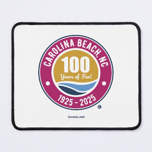 Item preview, Carolina Beach NC 100th Year Anniversary (Color) designed and sold by LoveNC.