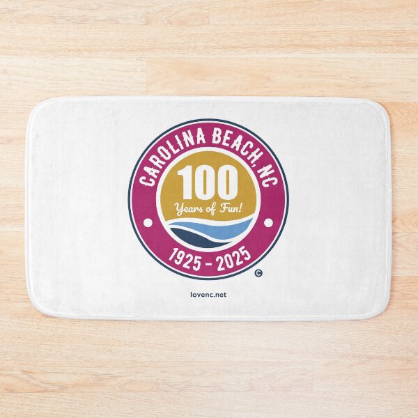 Item preview, Carolina Beach NC 100th Year Anniversary (Color) designed and sold by LoveNC.