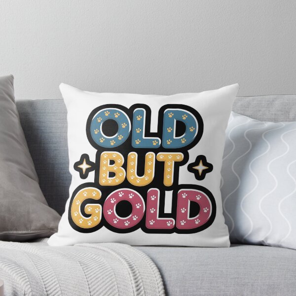 Item preview, Old but Gold – Senior Pet Rescue Love for Dogs & Cats designed and sold by CuteDesignables.