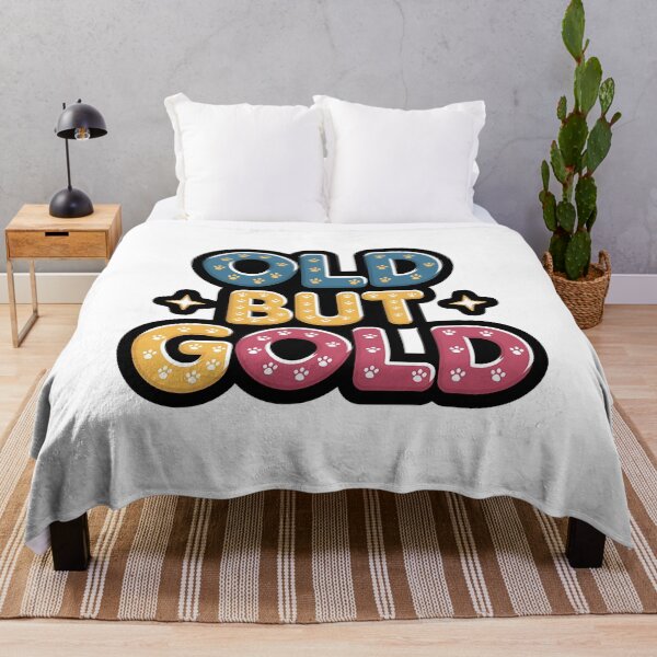 Item preview, Old but Gold – Senior Pet Rescue Love for Dogs & Cats designed and sold by CuteDesignables.