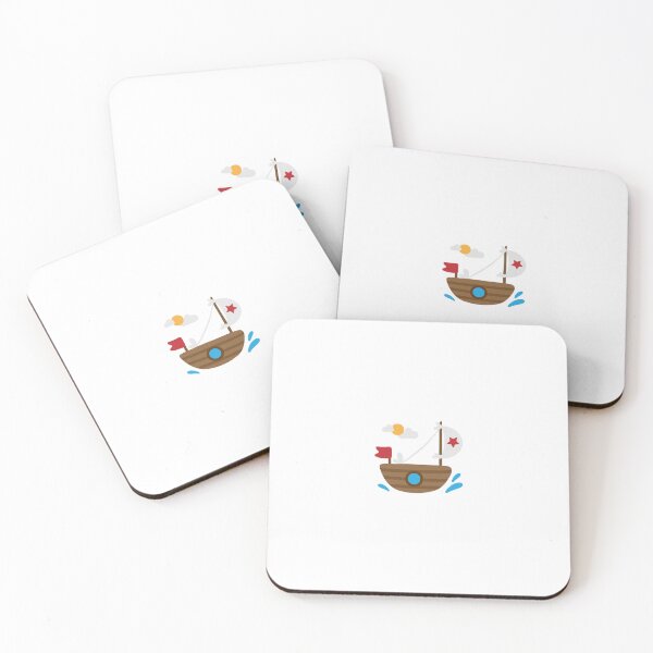 Item preview, CUTE PIRATE BOAT designed and sold by ManikRaja.