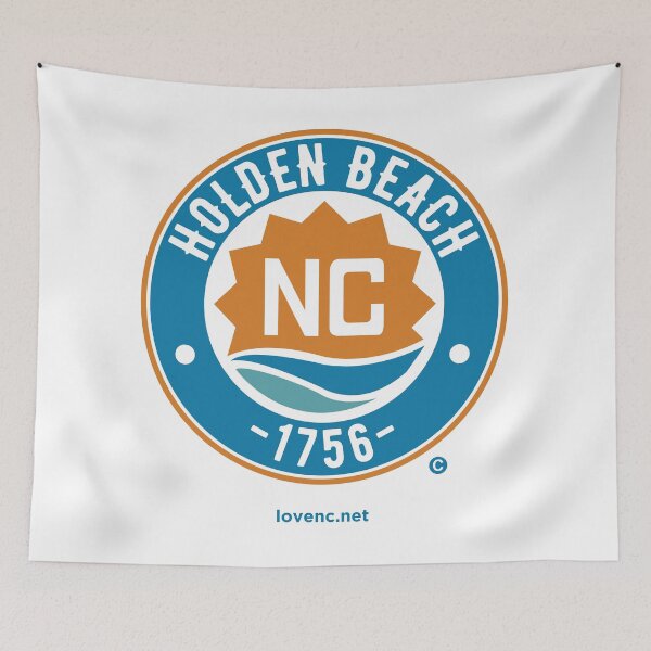Item preview, Holden Beach NC 1756 (Color) designed and sold by LoveNC.