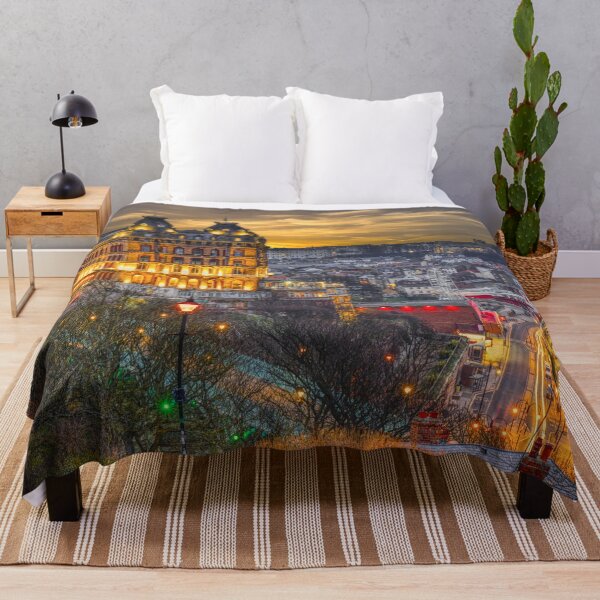 Item preview, Grand Hotel Scarbourough Sunset designed and sold by Alisonchambers2.