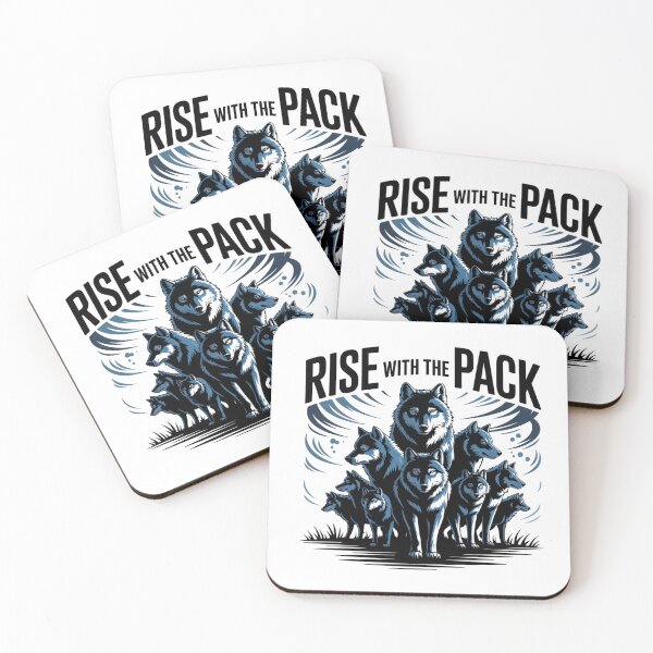 Item preview, Rise with the Pack, Wolf Squad designed and sold by Bliss Find And Design.