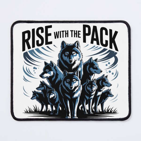 Item preview, Rise with the Pack, Wolf Squad designed and sold by Bliss Find And Design.