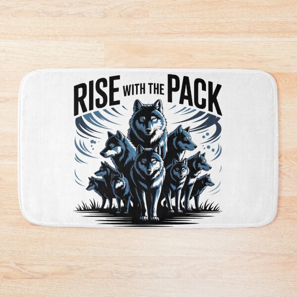 Item preview, Rise with the Pack, Wolf Squad designed and sold by Bliss Find And Design.