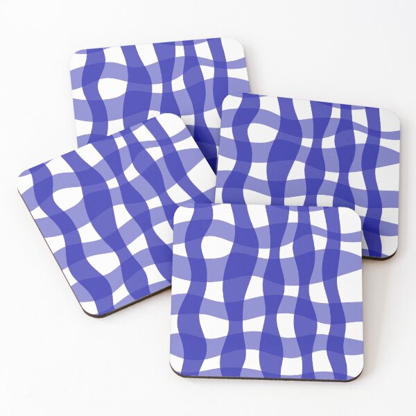 Item preview, Organic tile pattern – Klein blue – abstract and graphic design designed and sold by Mouyouu.