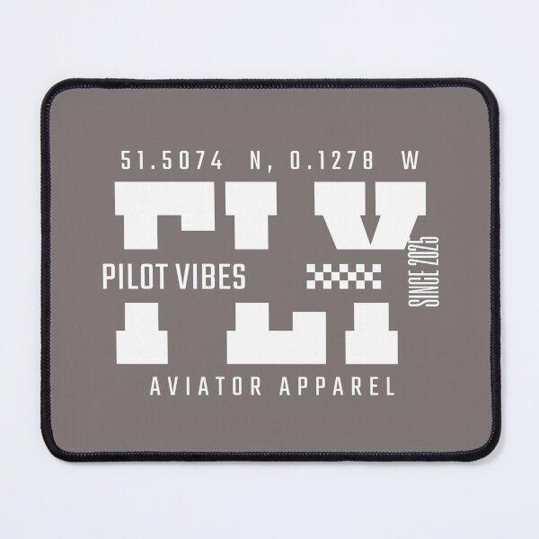Artikelvorschau, Pilot Vibes Only – Fliegerstyle über den Wolken entworfen und verkauft von ByZimbo.