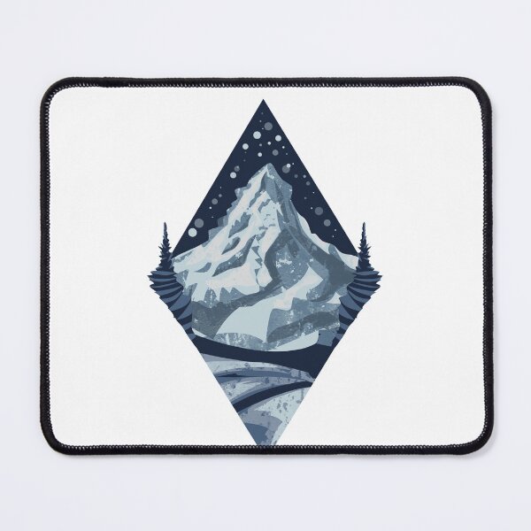 Item preview, Snowy Landscape designed and sold by DoorwayThreads.