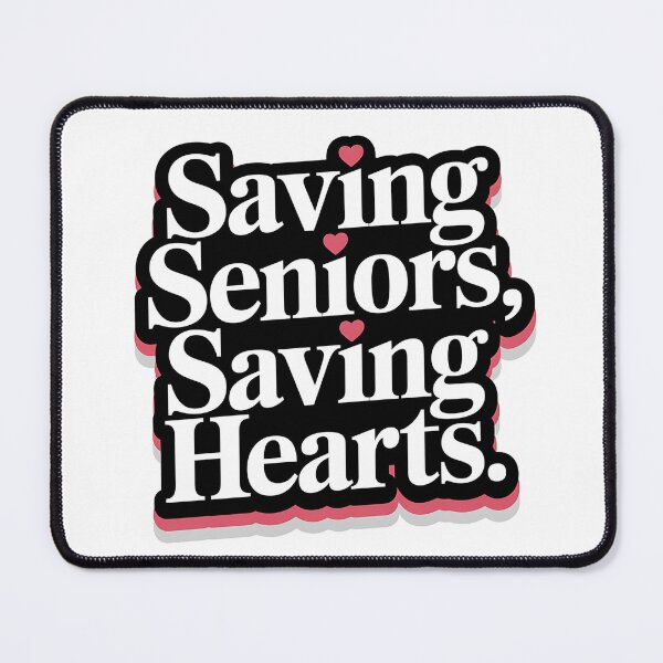 Item preview, Saving Seniors, Saving Hearts – Senior Pet Rescue designed and sold by CuteDesignables.