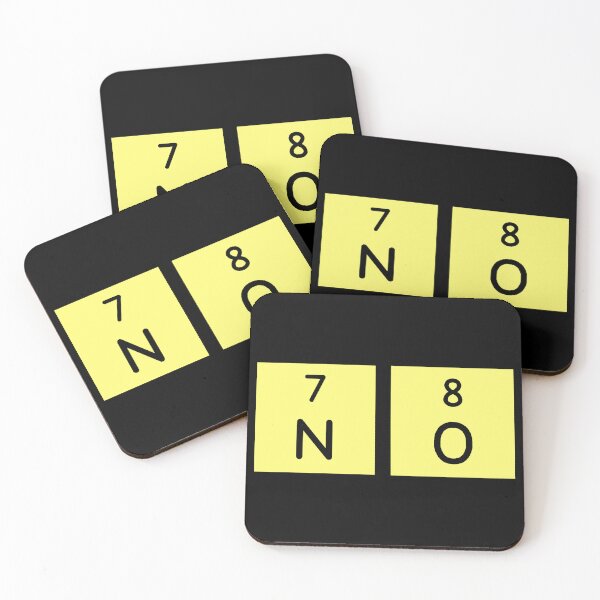 Item preview, NO (Periodic Table) designed and sold by Jackies-Spot.