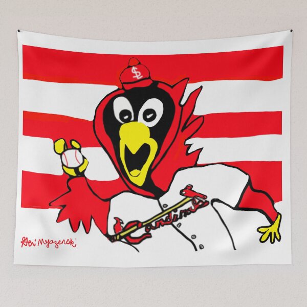 Item preview,  St. Louis Cardinals FREDBIRD MLB Mascot April 1979  designed and sold by The Art Queen Of Michigan .