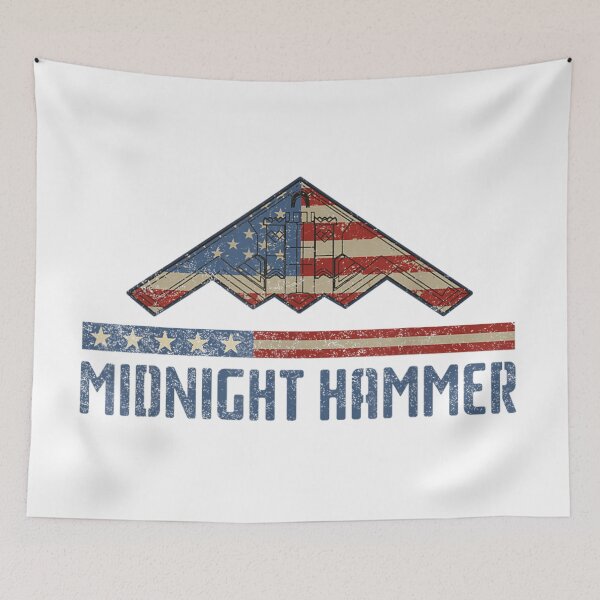 Item preview, Operation Midnight Hammer Triangle USA Flag Patriotic T-Shirt designed and sold by MassonCalepon.