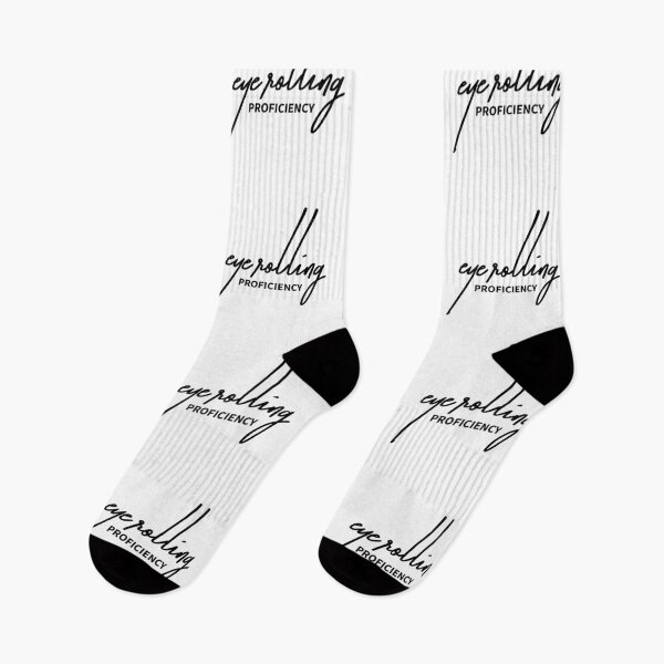 Item preview, Eye Rolling Proficiency Funny Sarcastic Quote designed and sold by ReggieDior.