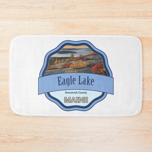 Item preview, Eagle Lake, Aroostook County, Maine designed and sold by Wanderful-roads.