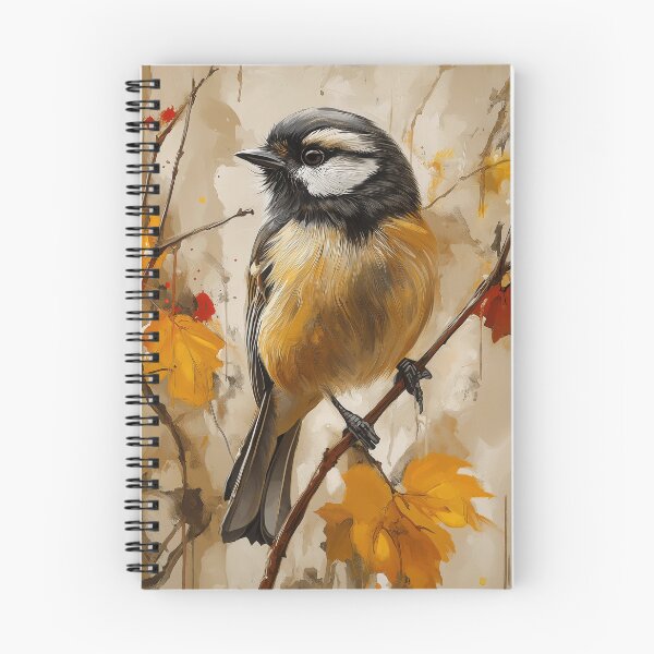 Item preview, Stunning Black-capped Chickadee Painting for Home & Office designed and sold by LazyOwlStore.