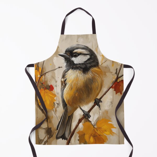 Item preview, Stunning Black-capped Chickadee Painting for Home & Office designed and sold by LazyOwlStore.