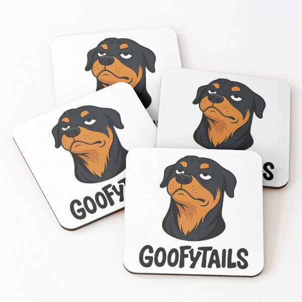 Item preview, GoofyTails Rottweiler – Confident Dog Face designed and sold by GoofyTails.