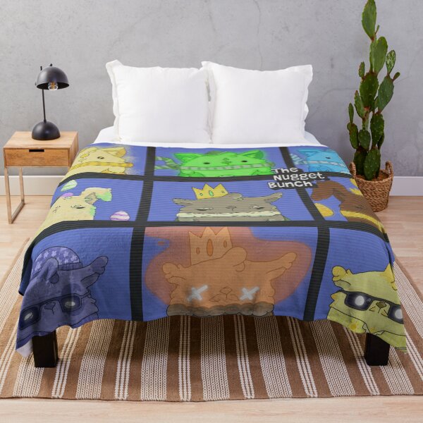 Item preview, Nugget Bunch Blanket designed and sold by Woodlands Store.