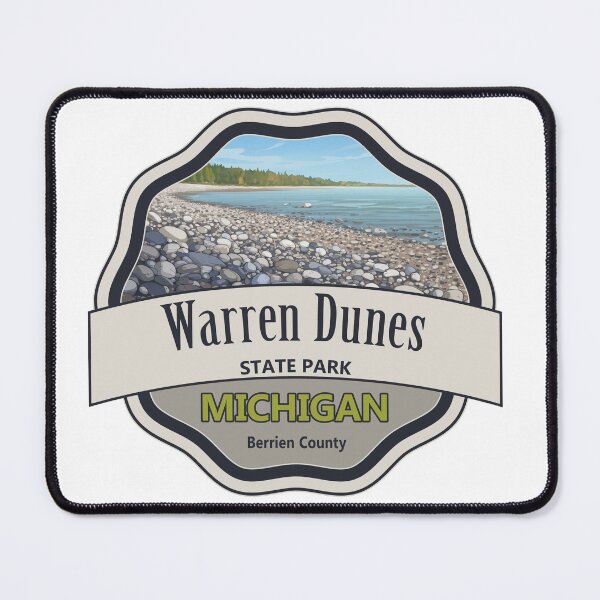 Item preview, Warren Dunes State Park, Berrien County, Michigan designed and sold by Wanderful-roads.