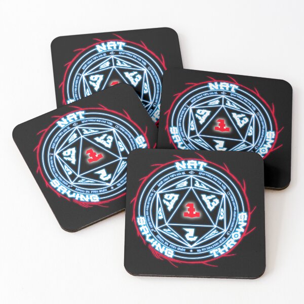 Item preview, Nat 1 Saving Throws Clean Logo designed and sold by CreepyNights-P.