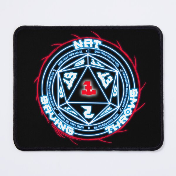 Item preview, Nat 1 Saving Throws Clean Logo designed and sold by CreepyNights-P.