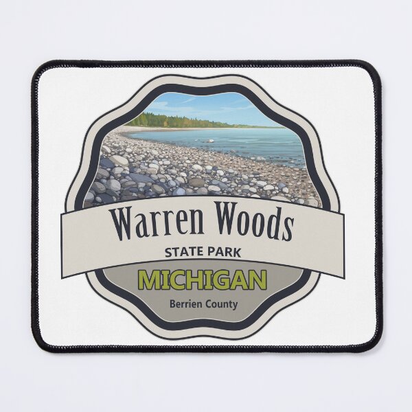 Item preview, Warren Woods State Park, Berrien County, Michigan designed and sold by Wanderful-roads.
