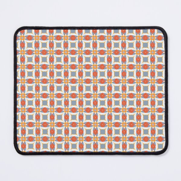 Item preview, Retro Floral Geometric Pattern – Playful Circles & Blossoms in Vintage Colors designed and sold by Artsprint941.