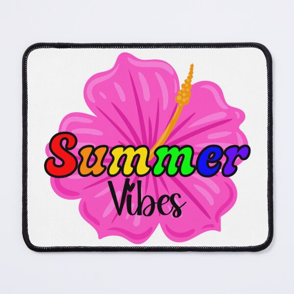 Item preview, Tropical Rainbow Summer Vibes | LGBTQ Pride Hibiscus Design designed and sold by Travelslightly.