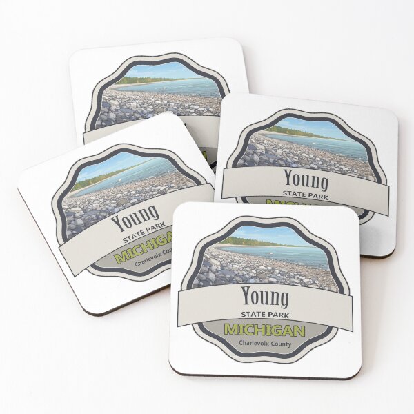 Item preview, Young State Park, Charlevoix County, Michigan designed and sold by Wanderful-roads.