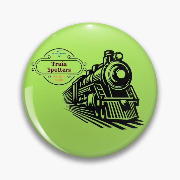 Item preview, Surf Beach Chapter - Train Spotters Association designed and sold by JenGo Creative.