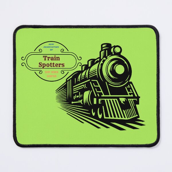 Item preview, Surf Beach Chapter - Train Spotters Association designed and sold by JenGo Creative.