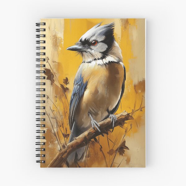 Item preview, Stunning Blue Jay Painting for Home & Office designed and sold by LazyOwlStore.