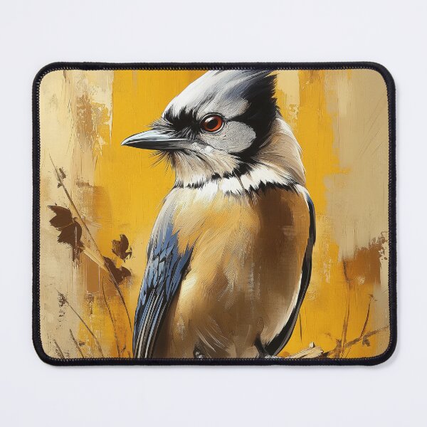 Item preview, Stunning Blue Jay Painting for Home & Office designed and sold by LazyOwlStore.