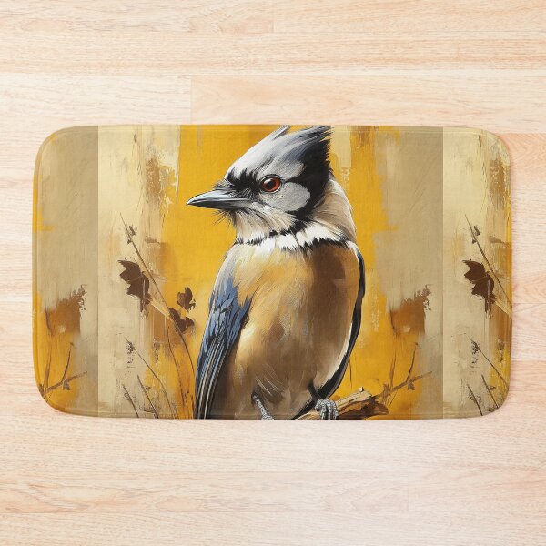 Item preview, Stunning Blue Jay Painting for Home & Office designed and sold by LazyOwlStore.