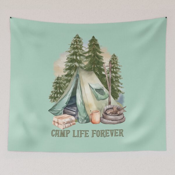 Item preview, CAMP LIFE FOREVER designed and sold by DanaTees.