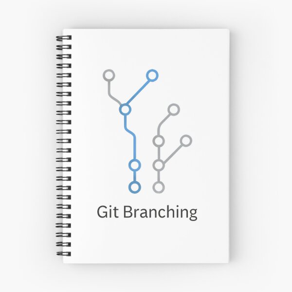 Item preview, Minimalist Git Branching Tree Diagram designed and sold by anas006.