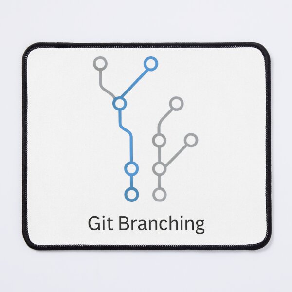 Item preview, Minimalist Git Branching Tree Diagram designed and sold by anas006.
