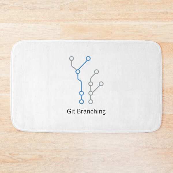 Item preview, Minimalist Git Branching Tree Diagram designed and sold by anas006.
