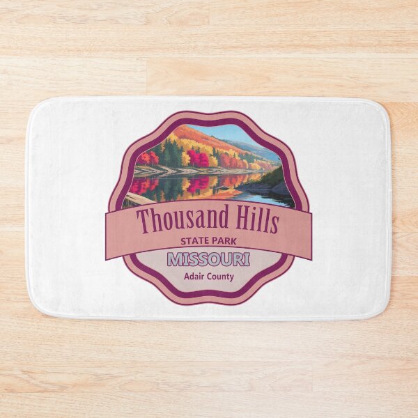 Item preview, Thousand Hills State Park, Adair County, Missouri designed and sold by Wanderful-roads.