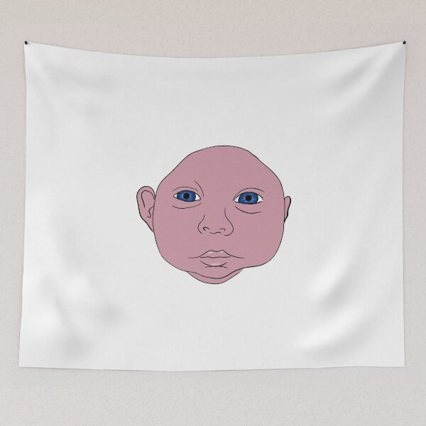 Item preview, Blue eye stare from a child SCARY meme designed and sold by Kait C.