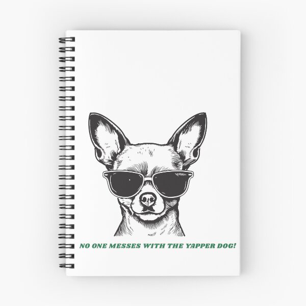 Item preview, No one messes with the yapper dog! designed and sold by JenGo Creative.