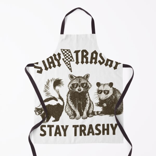 Item preview, Stay Trashy – Skunk, Raccoon, and Opossum in Sunglasses with Lightning Bolt designed and sold by haitrieuic96.