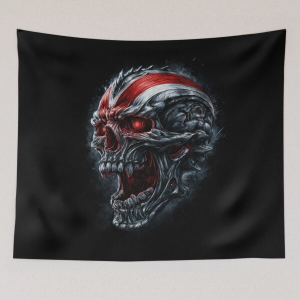 Artikelvorschau, Austria Skull Roar – Gothic Patriot Design entworfen und verkauft von wolfgangrainer.